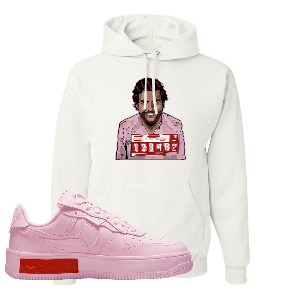 Air Force 1 Low Fontanka Hoodie | Escobar Illustration, White