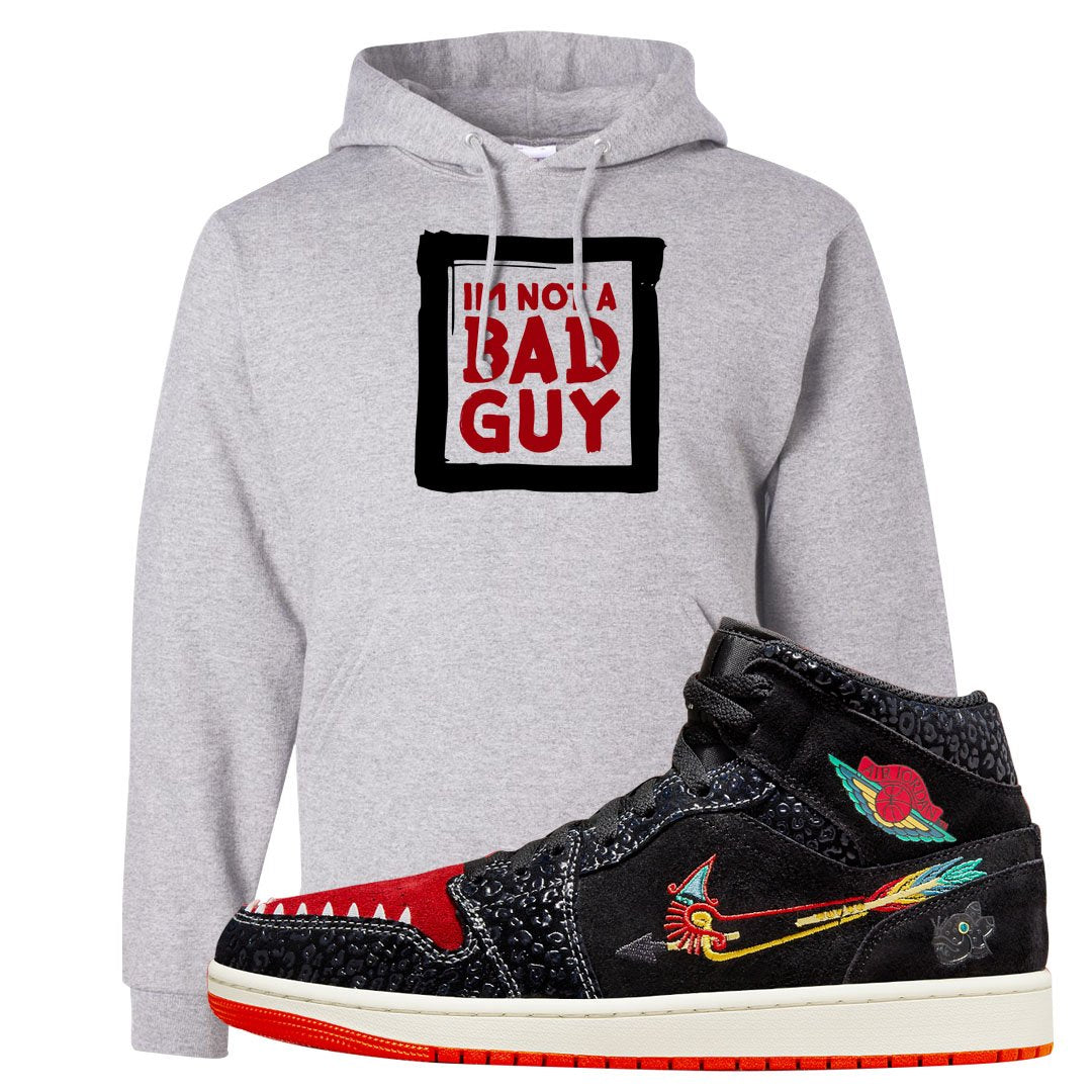 Always Familia Mid 1s Hoodie | I'm Not A Bad Guy, Ash