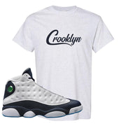 Obsidian 13s T Shirt | Crooklyn, Ash