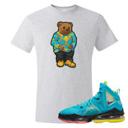 South Beach Christmas Bron 19s T Shirt | Sweater Bear, Ash