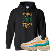 Rise Unity Sail 95s Hoodie | Them 95's Tho, Black