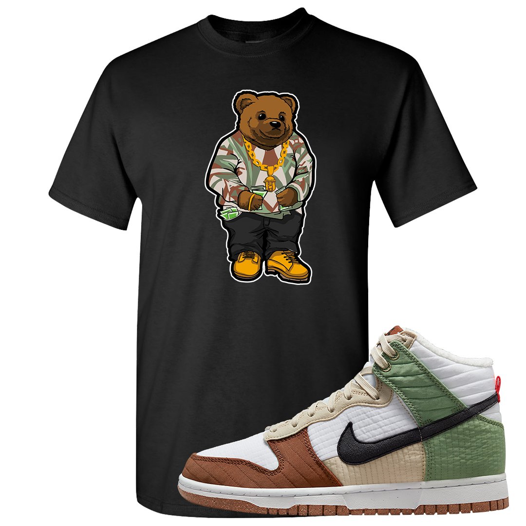 Toasty High Dunks T Shirt | Sweater Bear, Black