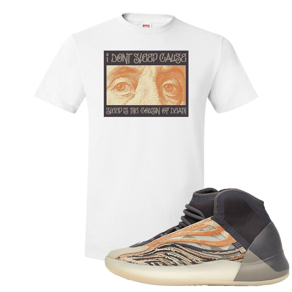 Yeezy Quantum Flash Orange T Shirt | Franklin Eyes, White