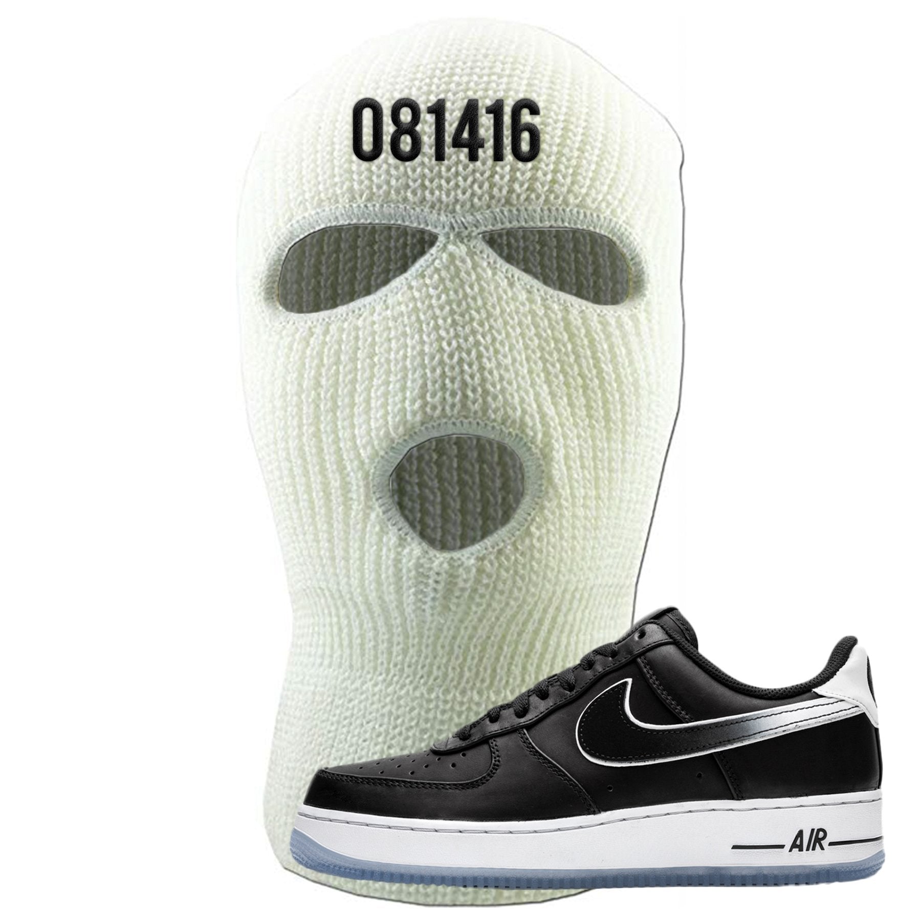 Colin Kaepernick X Air Force 1 Low 081416 White Sneaker Hook Up Ski Mask