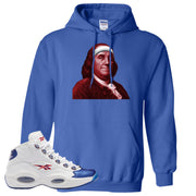 Blue Toe Question Mids Hoodie | Franklin Headband, Royal