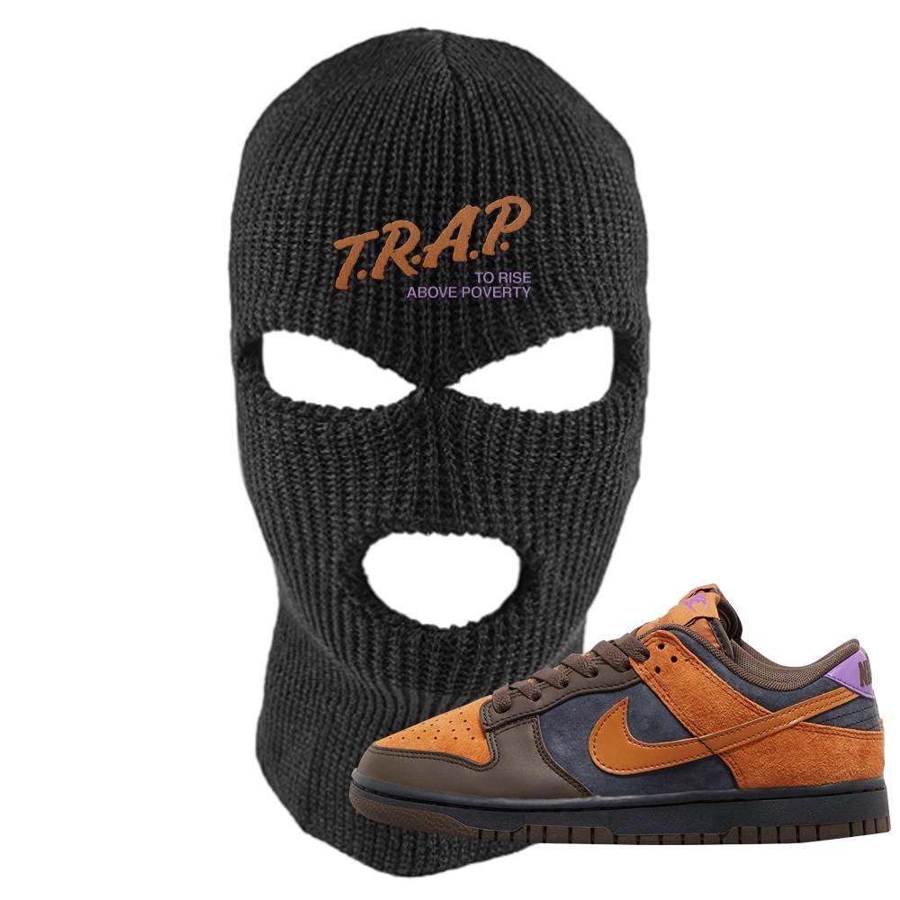 SB Dunk Low Cider Ski Mask | Trap To Rise Above Poverty, Black
