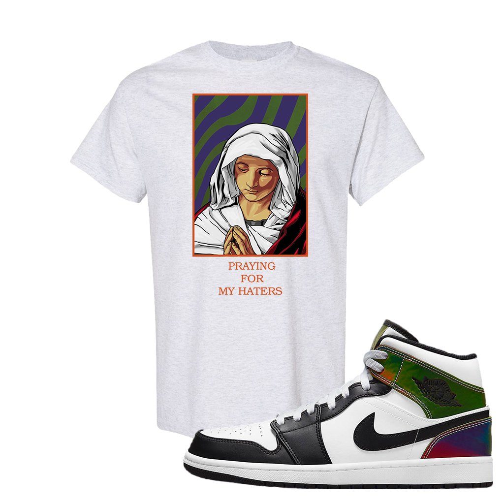 Color Change Mid 1s T Shirt | God Told Me, Ash