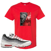 Comet 95s T Shirt | Miguel, Red