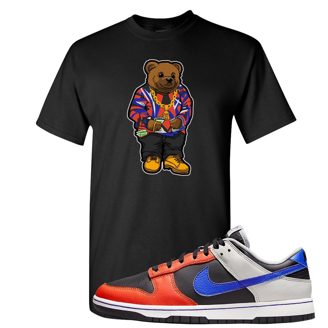 75th Anniversary Low Dunks T Shirt | Sweater Bear, Black