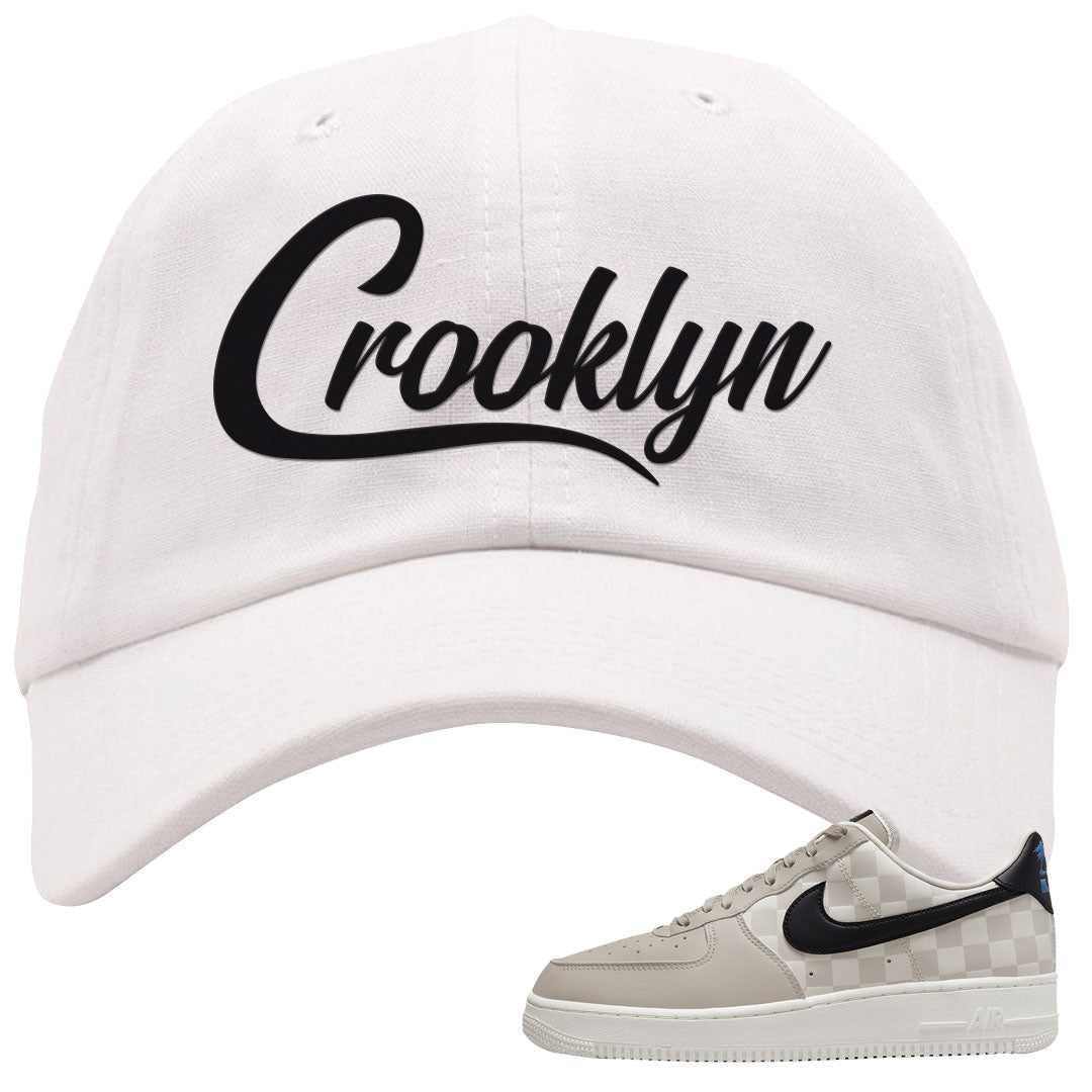 King Day Low AF 1s Dad Hat | Crooklyn, White