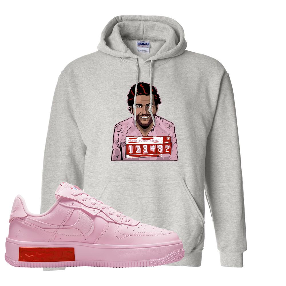 Air Force 1 Low Fontanka Hoodie | Escobar Illustration, Ash