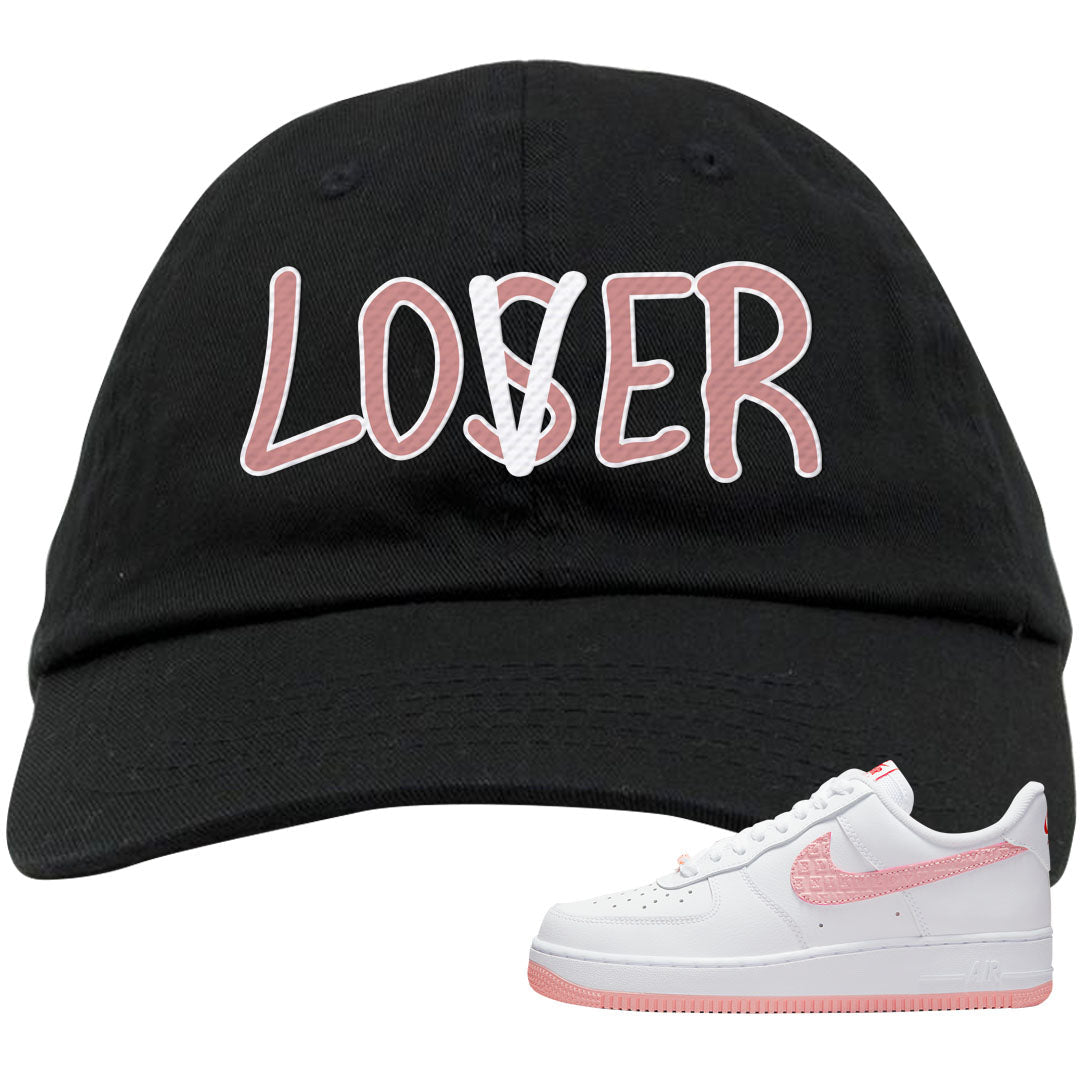 Valentine's Day 2022 AF1s Dad Hat | Lover, Black