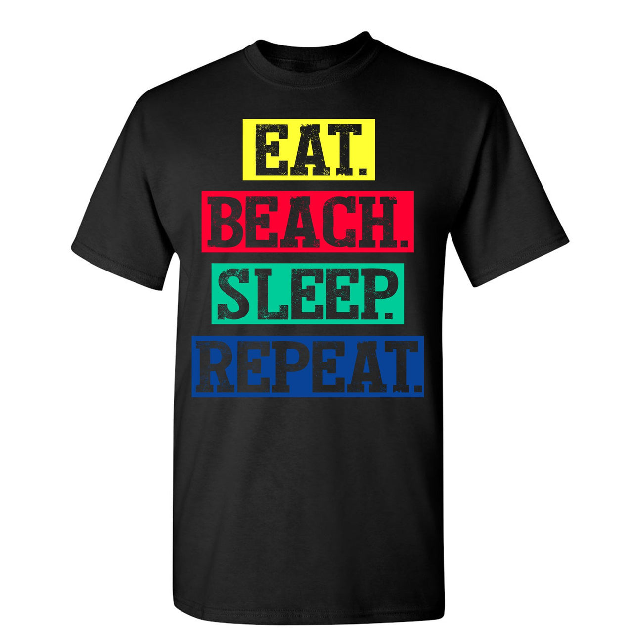 Bauhaus React 270s T Shirt | Eat Beach Sleep Repeat, Black