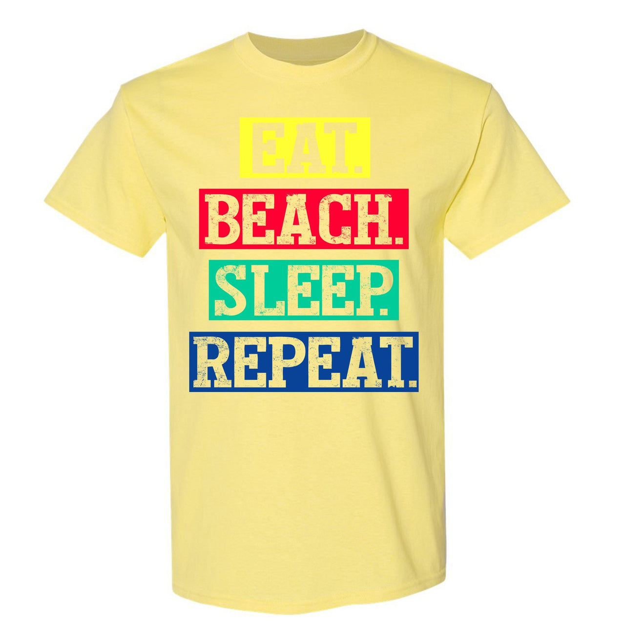 Bauhaus React 270s T Shirt | Eat Beach Sleep Repeat, Cornsilk