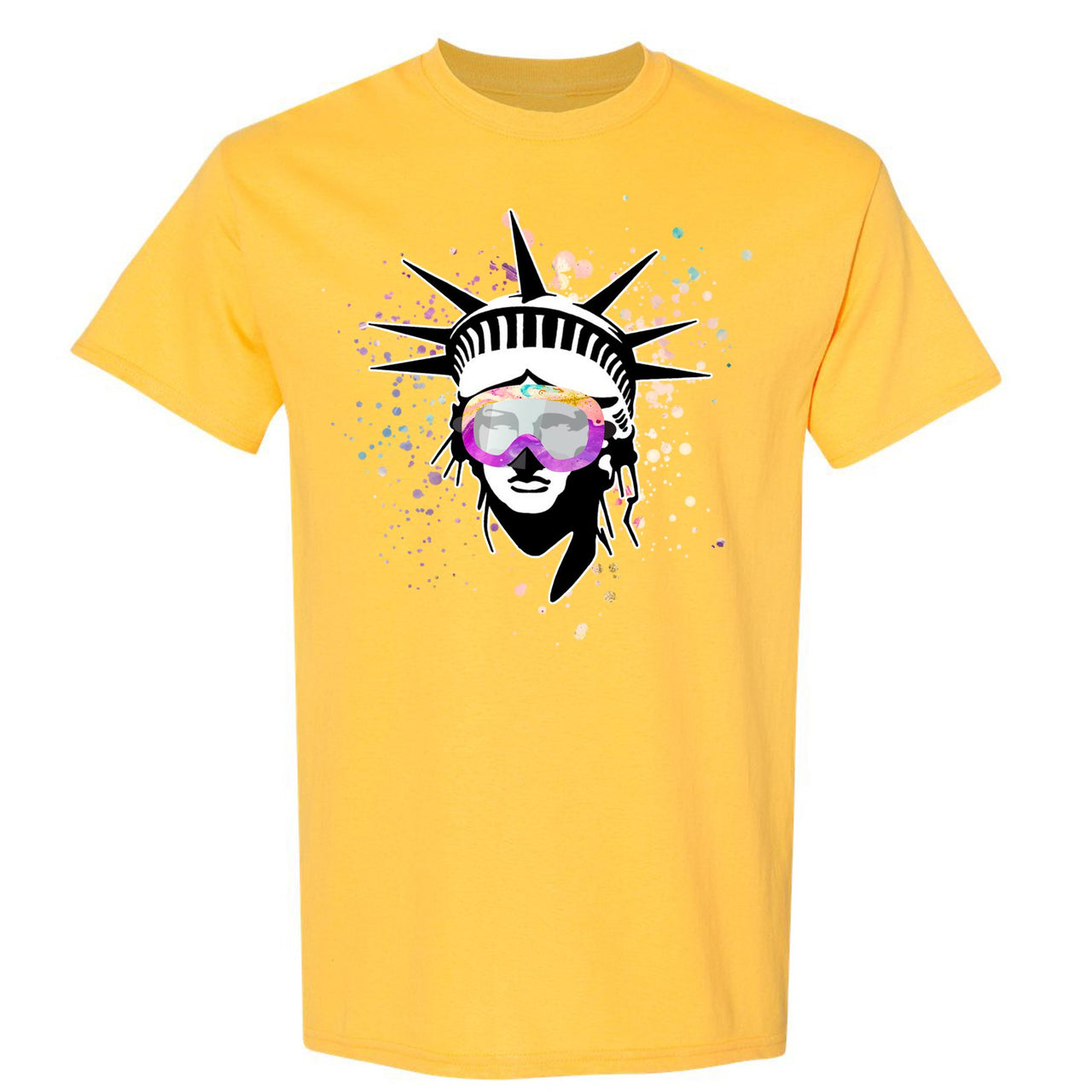 White Aqua 8s T Shirt | Liberty Head, Daisy