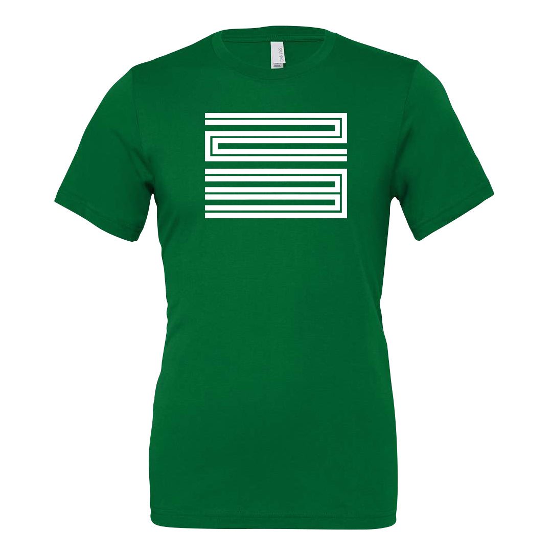 Malachite High AF 1s T Shirt | Double Line 23, Kelly