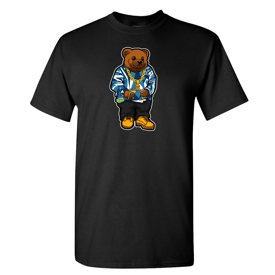 White Blue Jay High AF 1s T Shirt | Sweater Bear, Black