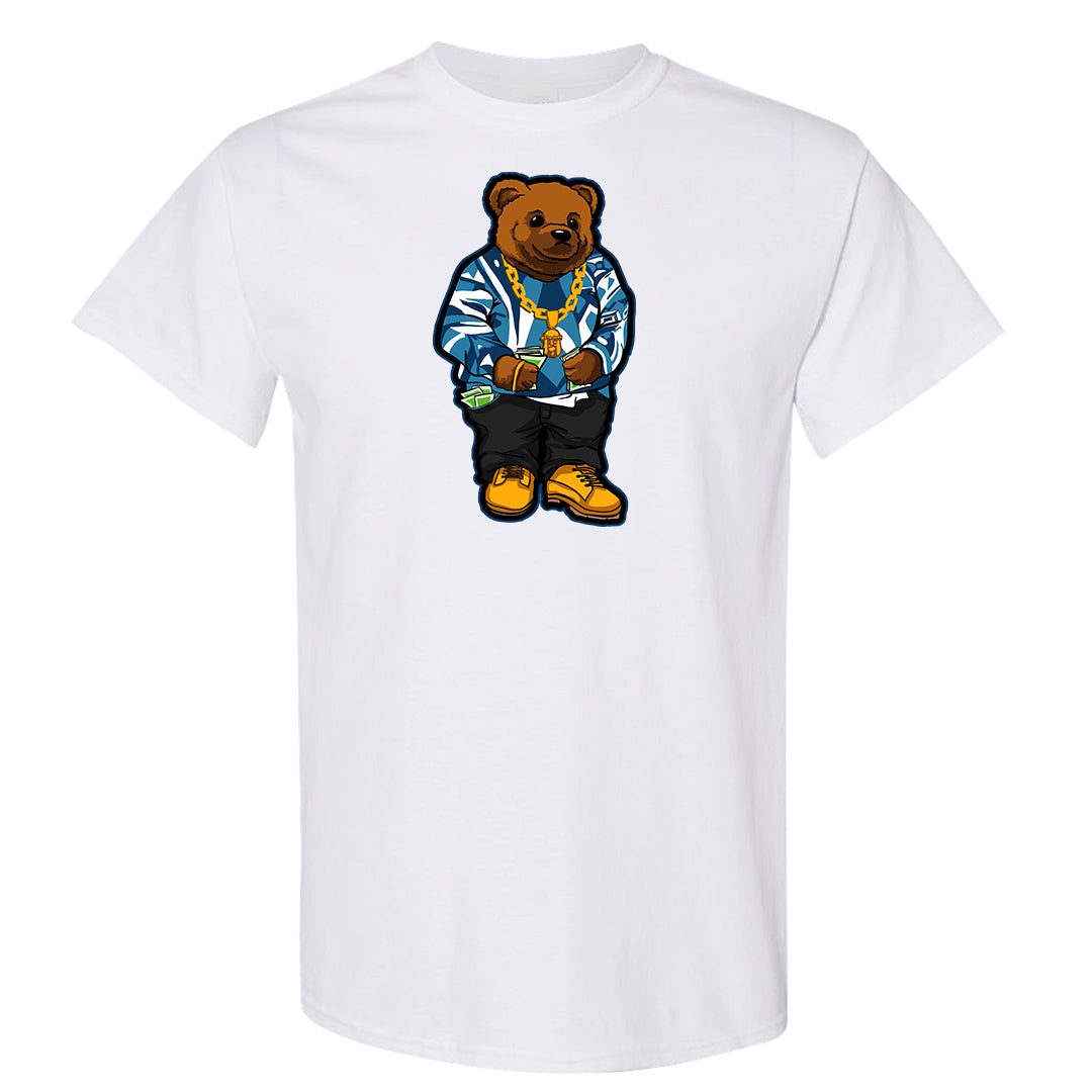 White Blue Jay High AF 1s T Shirt | Sweater Bear, White