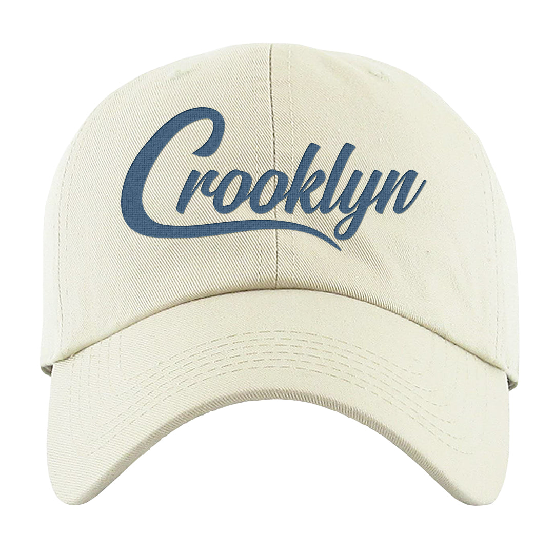 White Blue Jay High AF 1s Dad Hat | Crooklyn, White