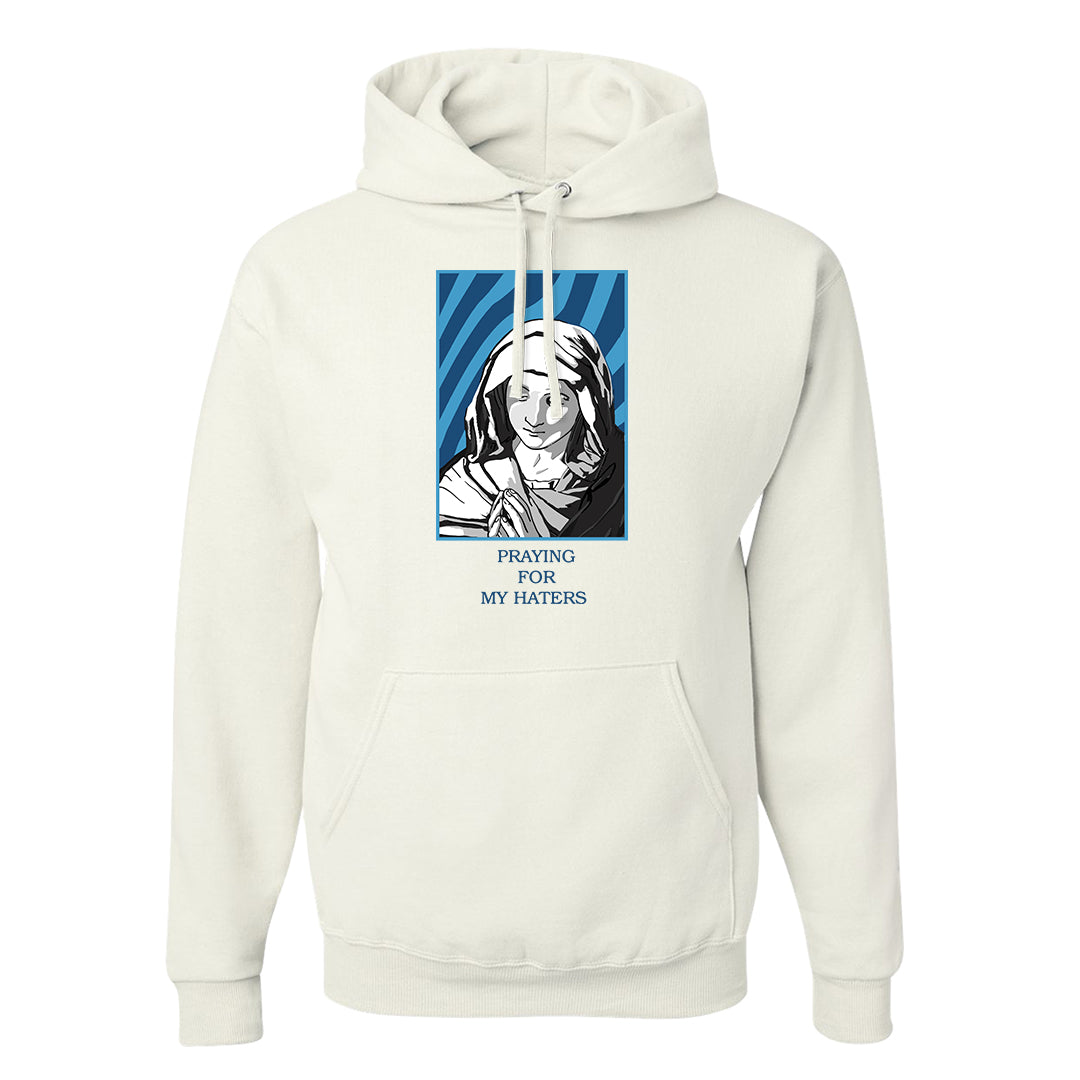 White Blue Jay High AF 1s Hoodie | God Told Me, White