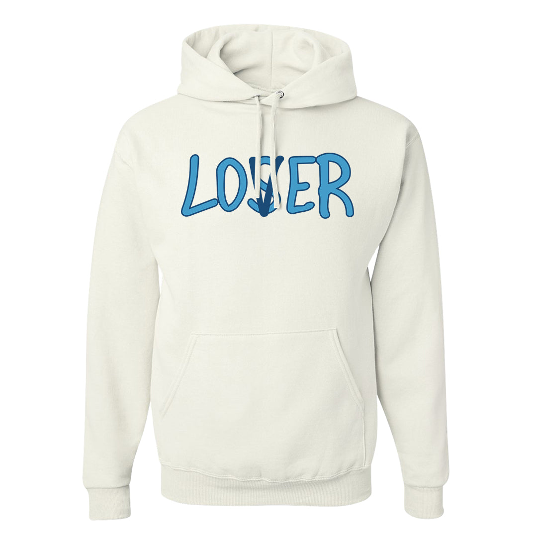 White Blue Jay High AF 1s Hoodie | Lover, White