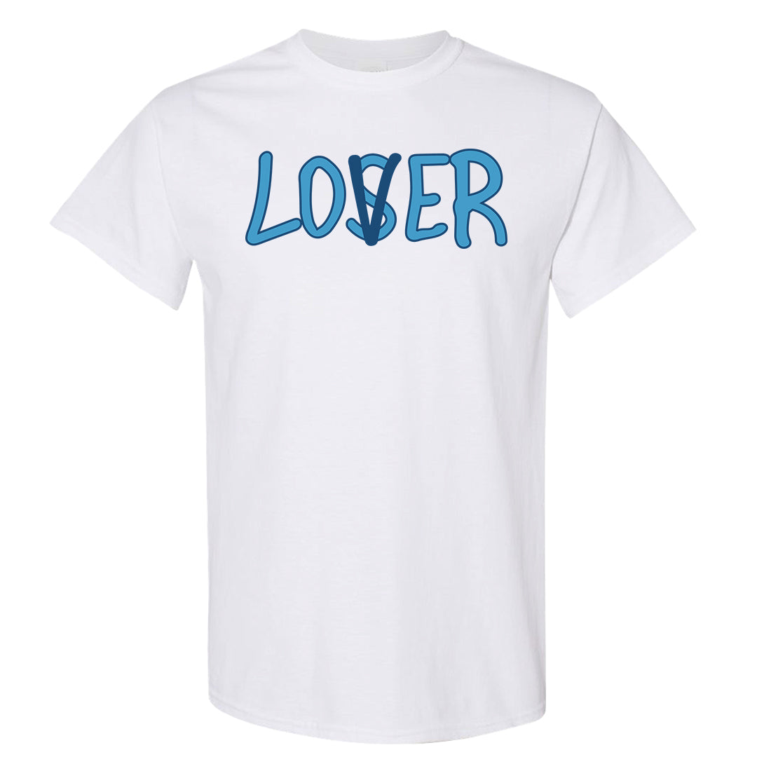 White Blue Jay High AF 1s T Shirt | Lover, White