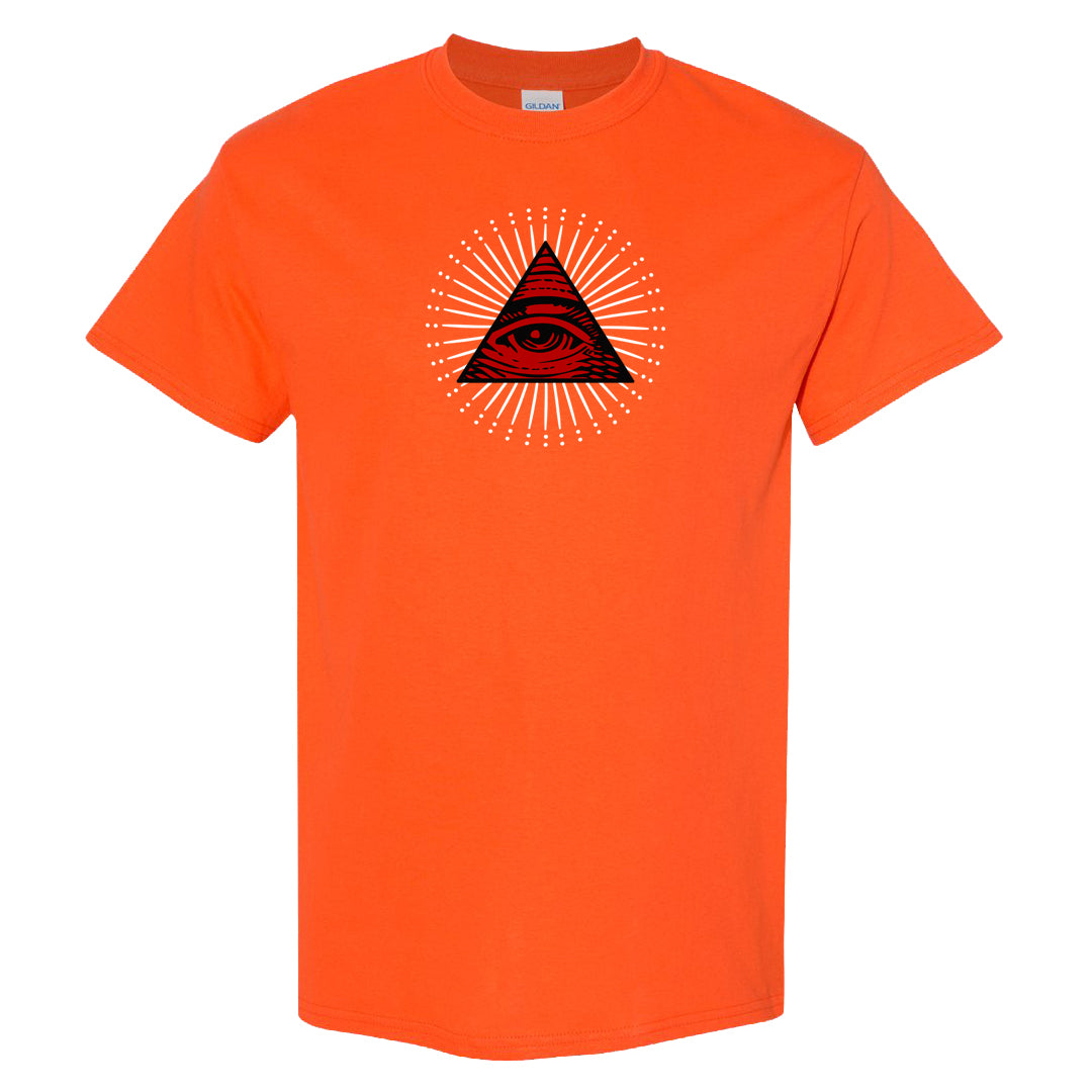 Atlanta Low AF 1s T Shirt | All Seeing Eye, Orange