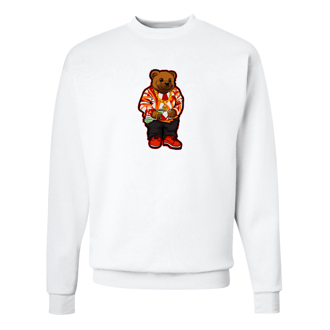 Atlanta Low AF 1s Crewneck Sweatshirt | Sweater Bear, White