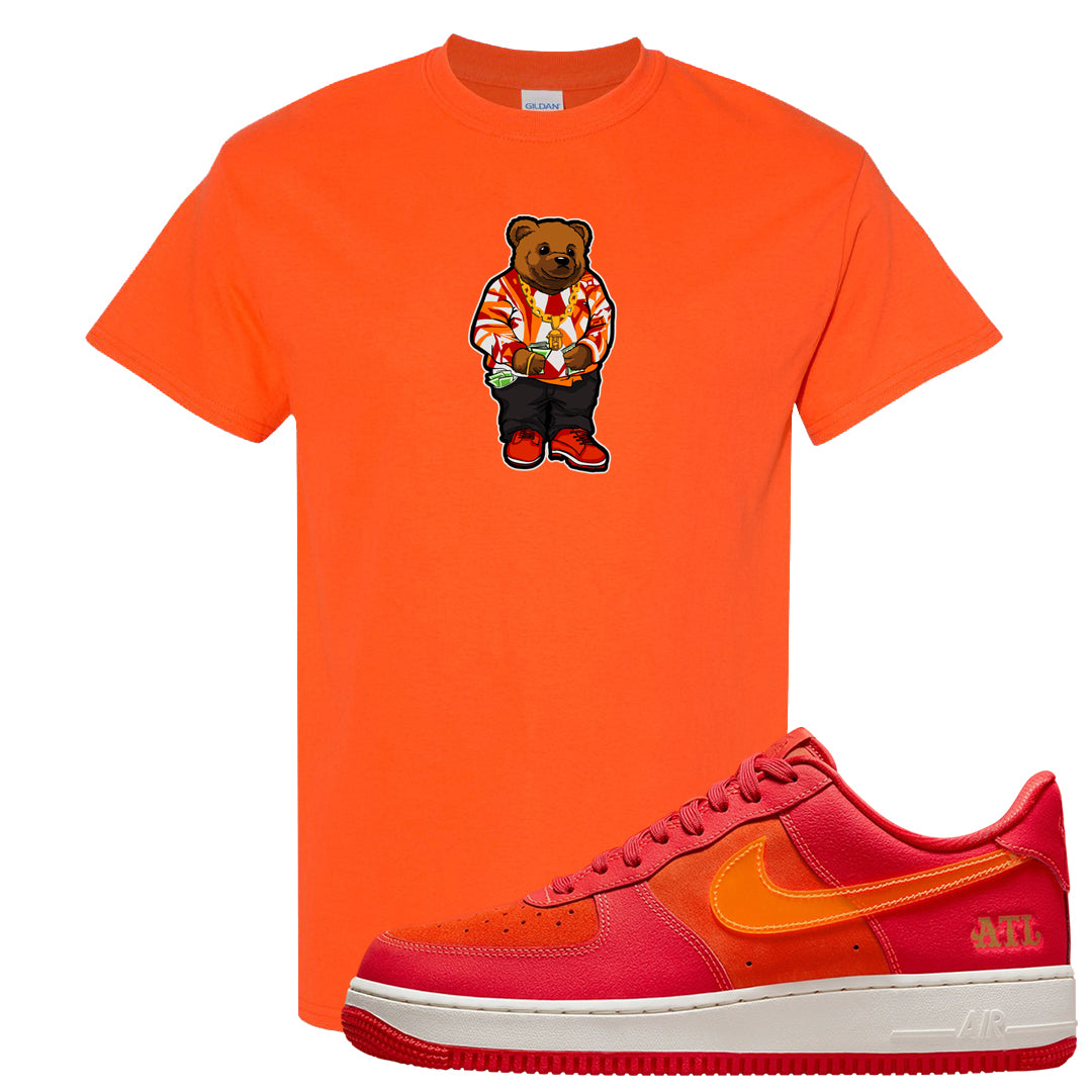 Atlanta Low AF 1s T Shirt | Sweater Bear, Orange