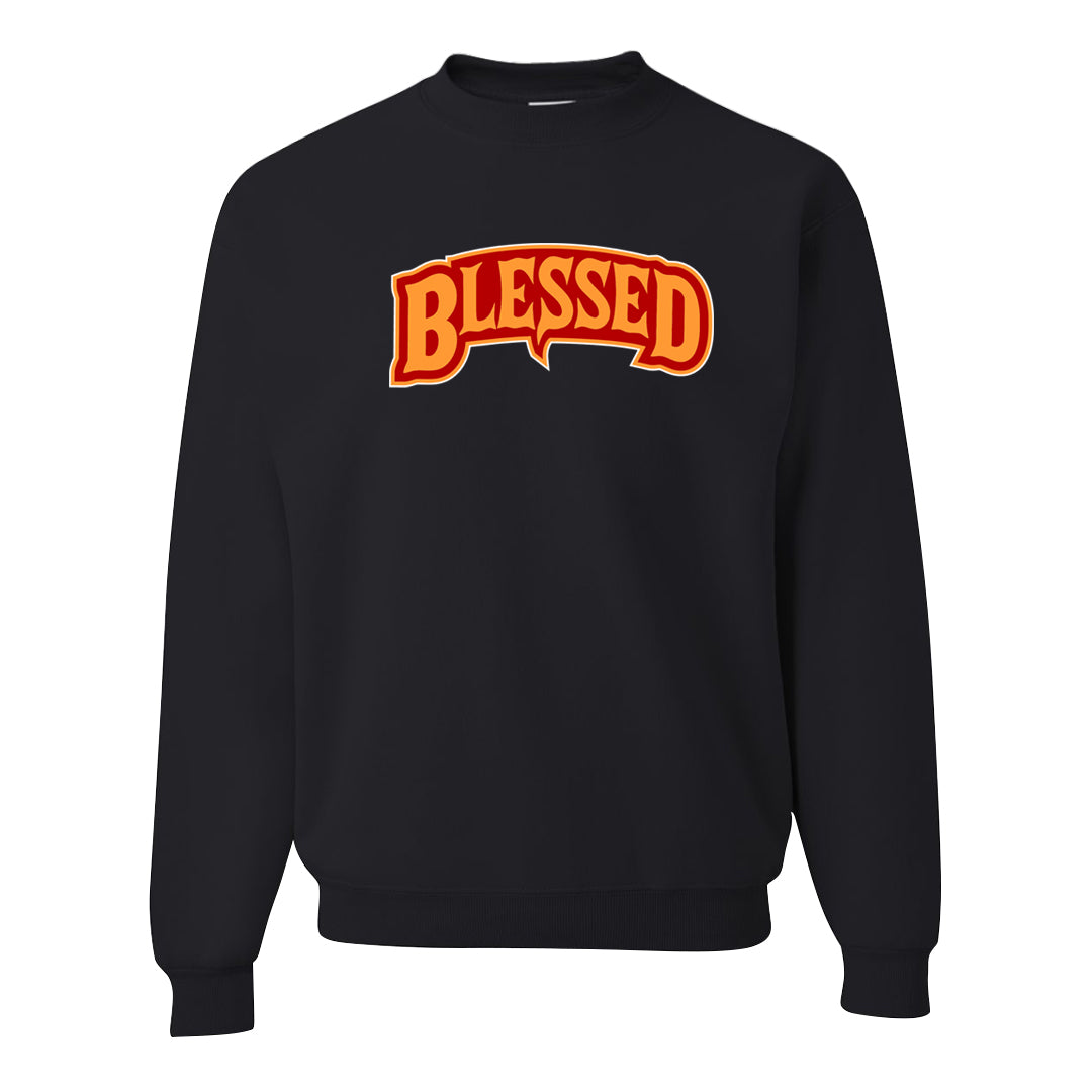 Atlanta Low AF 1s Crewneck Sweatshirt | Blessed Arch, Black