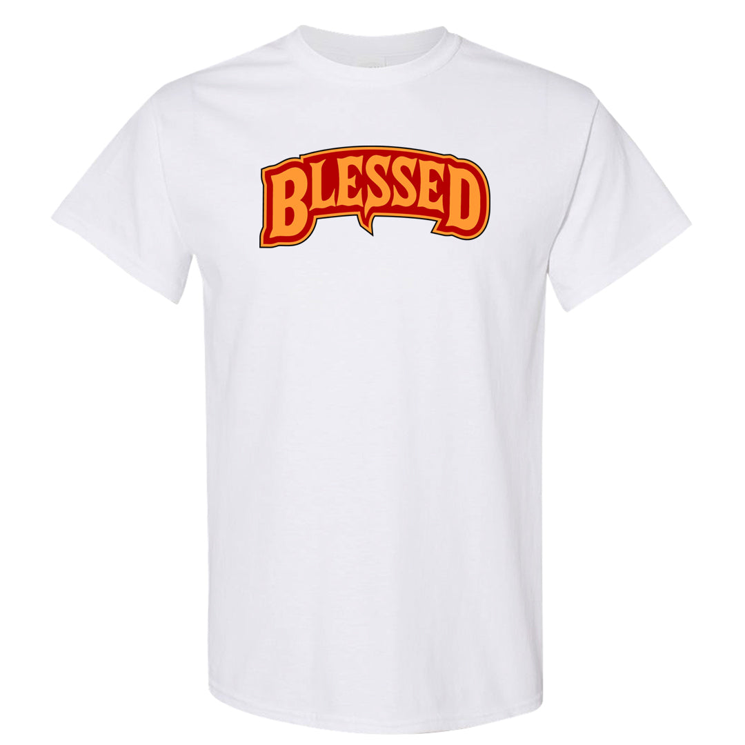 Atlanta Low AF 1s T Shirt | Blessed Arch, White