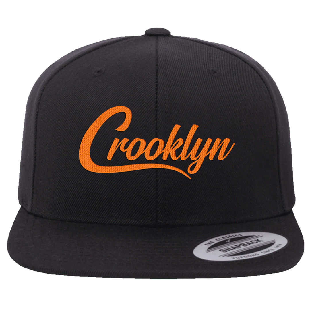 Atlanta Low AF 1s Snapback Hat | Crooklyn, Black