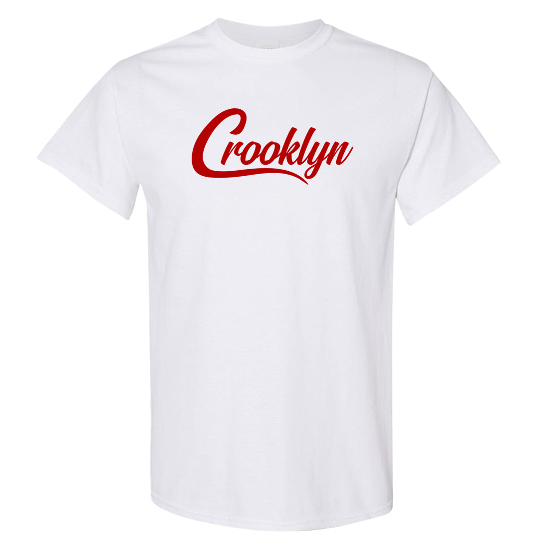 Atlanta Low AF 1s T Shirt | Crooklyn, White