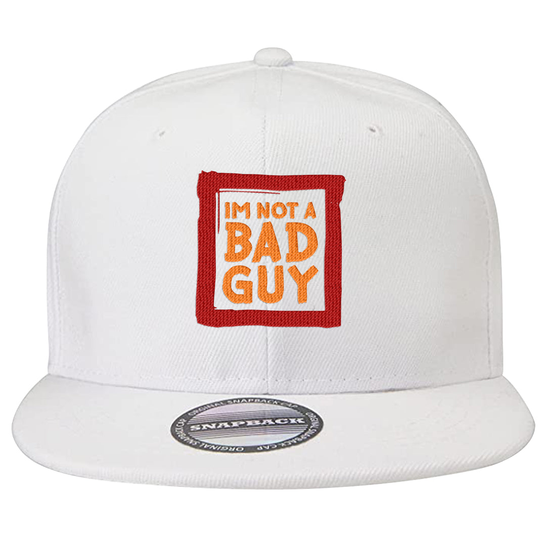 Atlanta Low AF 1s Snapback Hat | I'm Not A Bad Guy, White