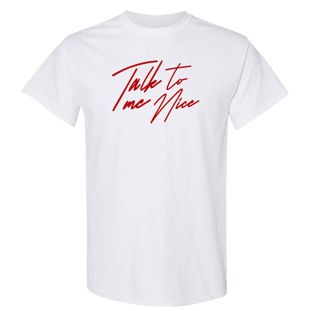 Atlanta Low AF 1s T Shirt | Talk To Me Nice, White
