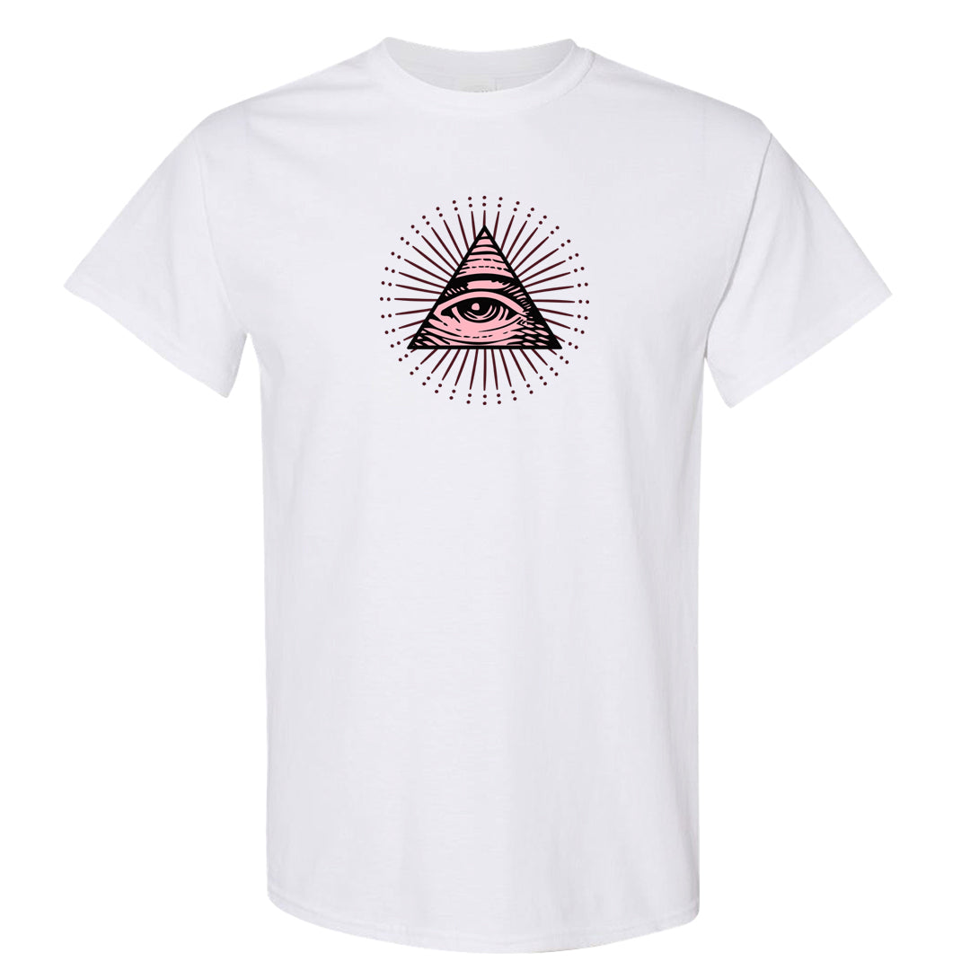 Alternate Valentine's Day 2023 Low AF 1s T Shirt | All Seeing Eye, White