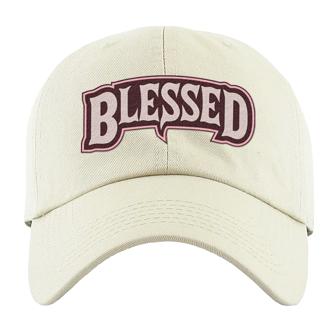 Alternate Valentine's Day 2023 Low AF 1s Dad Hat | Blessed Arch, White