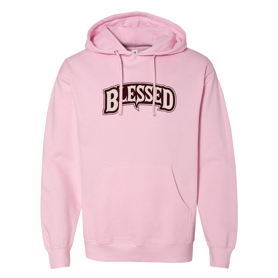 Alternate Valentine's Day 2023 Low AF 1s Hoodie | Blessed Arch, Light Pink