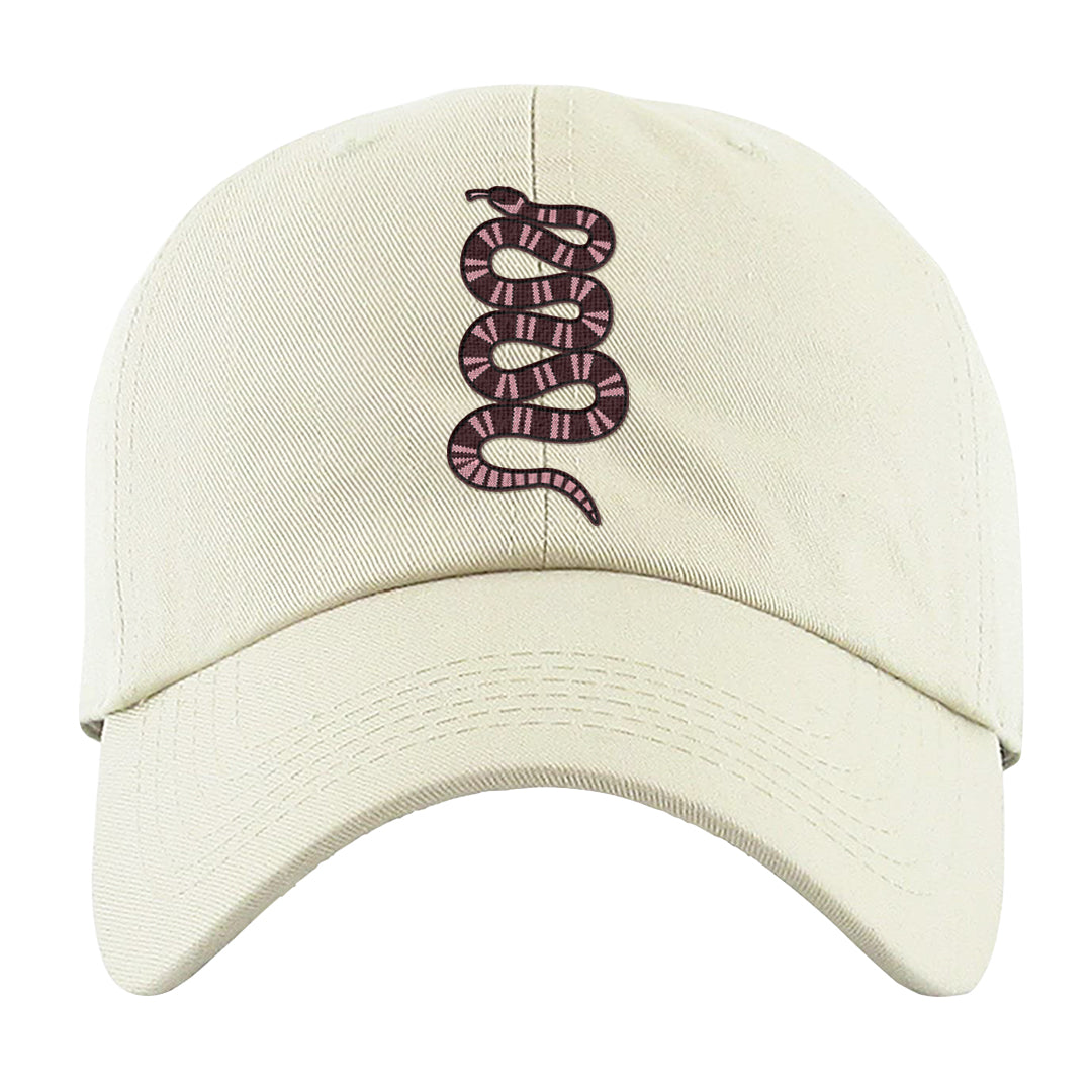 Alternate Valentine's Day 2023 Low AF 1s Dad Hat | Coiled Snake, White