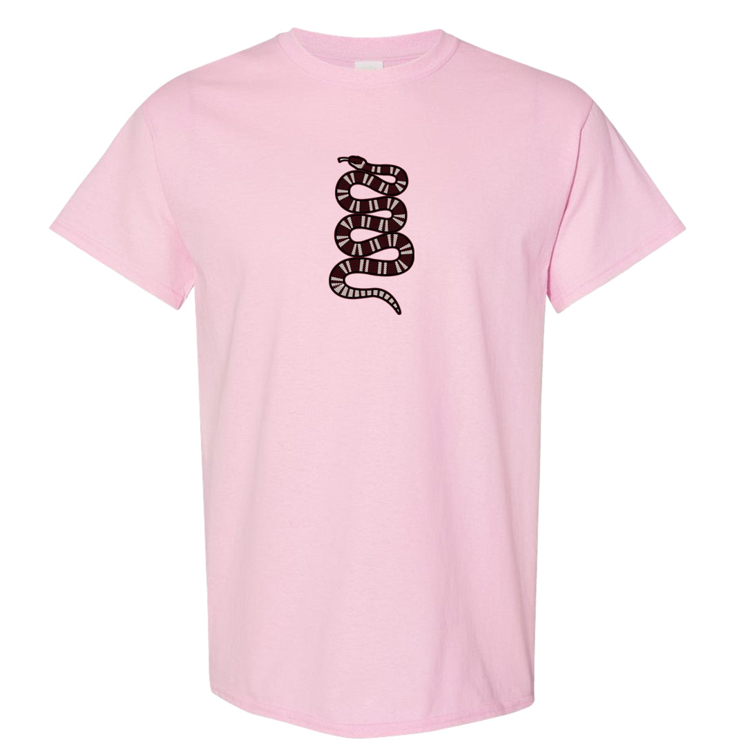 Alternate Valentine's Day 2023 Low AF 1s T Shirt | Coiled Snake, Light Pink