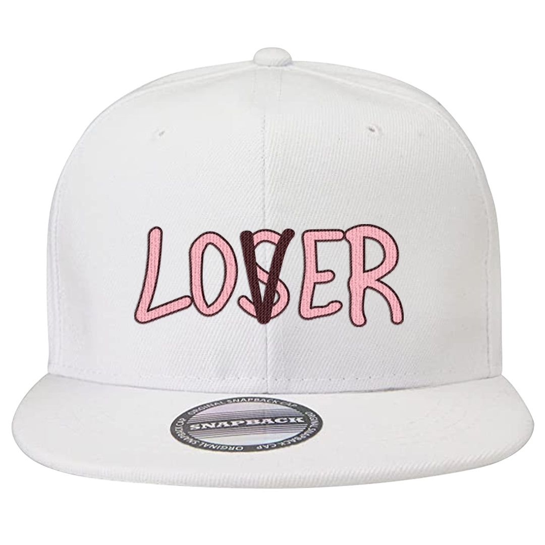 Alternate Valentine's Day 2023 Low AF 1s Snapback Hat | Lover, White