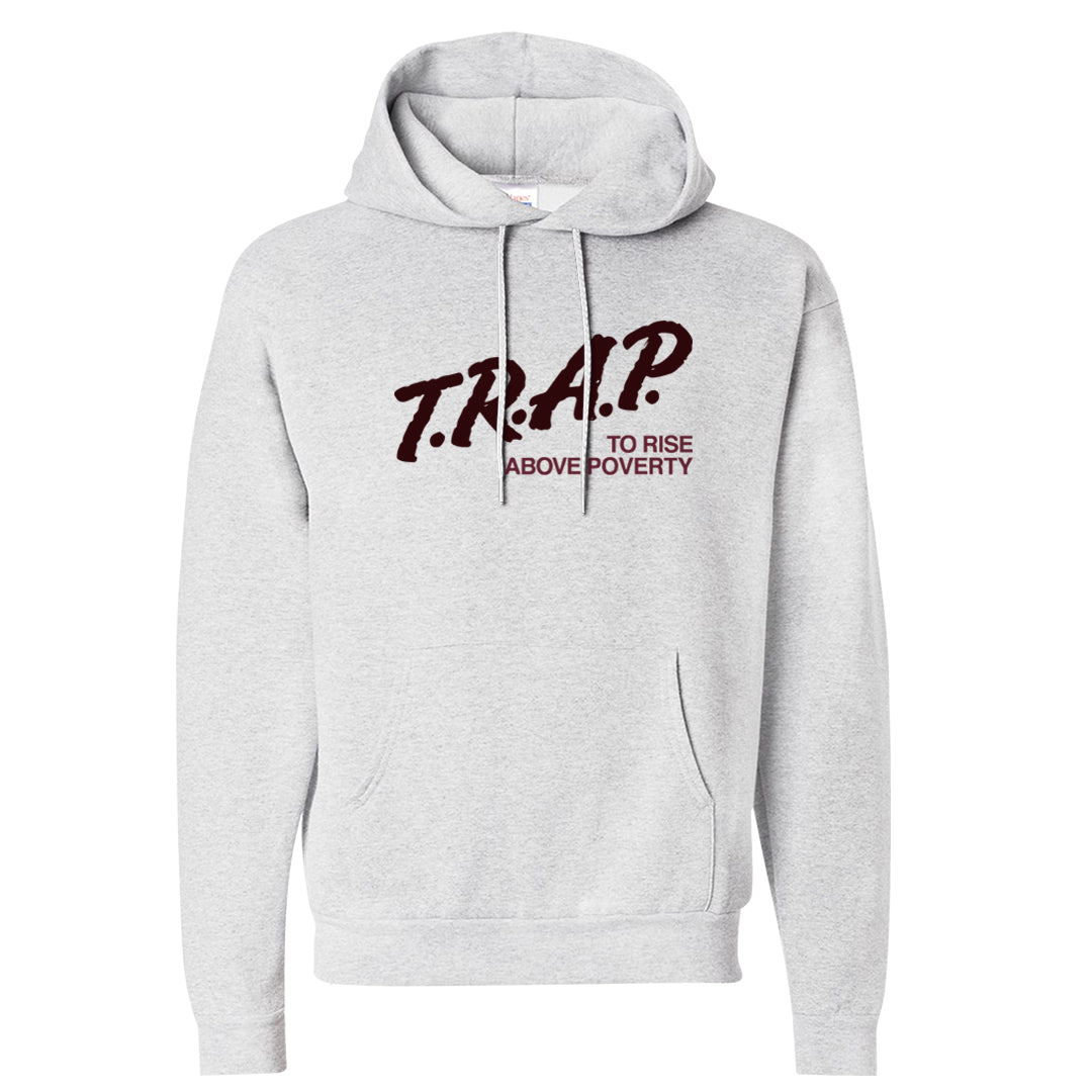 Alternate Valentine's Day 2023 Low AF 1s Hoodie | Trap To Rise Above Poverty, Ash