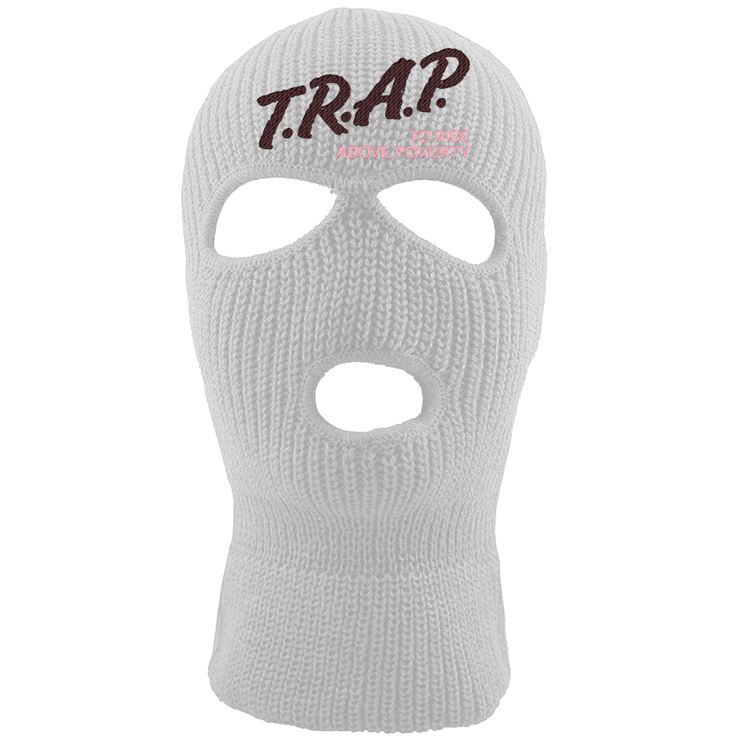 Alternate Valentine's Day 2023 Low AF 1s Ski Mask | Trap To Rise Above Poverty, White