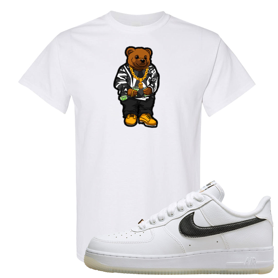 Bronx Origins Low AF 1s T Shirt | Sweater Bear, White