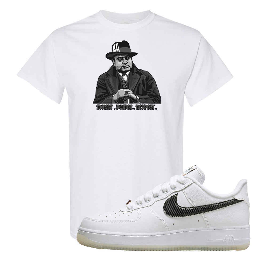 Bronx Origins Low AF 1s T Shirt | Capone Illustration, White