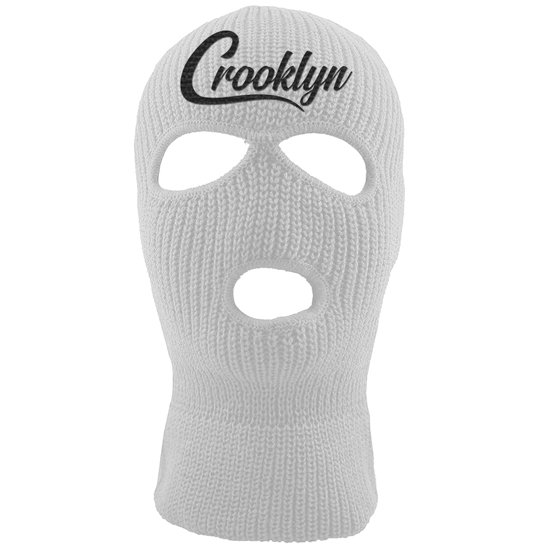 Bronx Origins Low AF 1s Ski Mask | Crooklyn, White