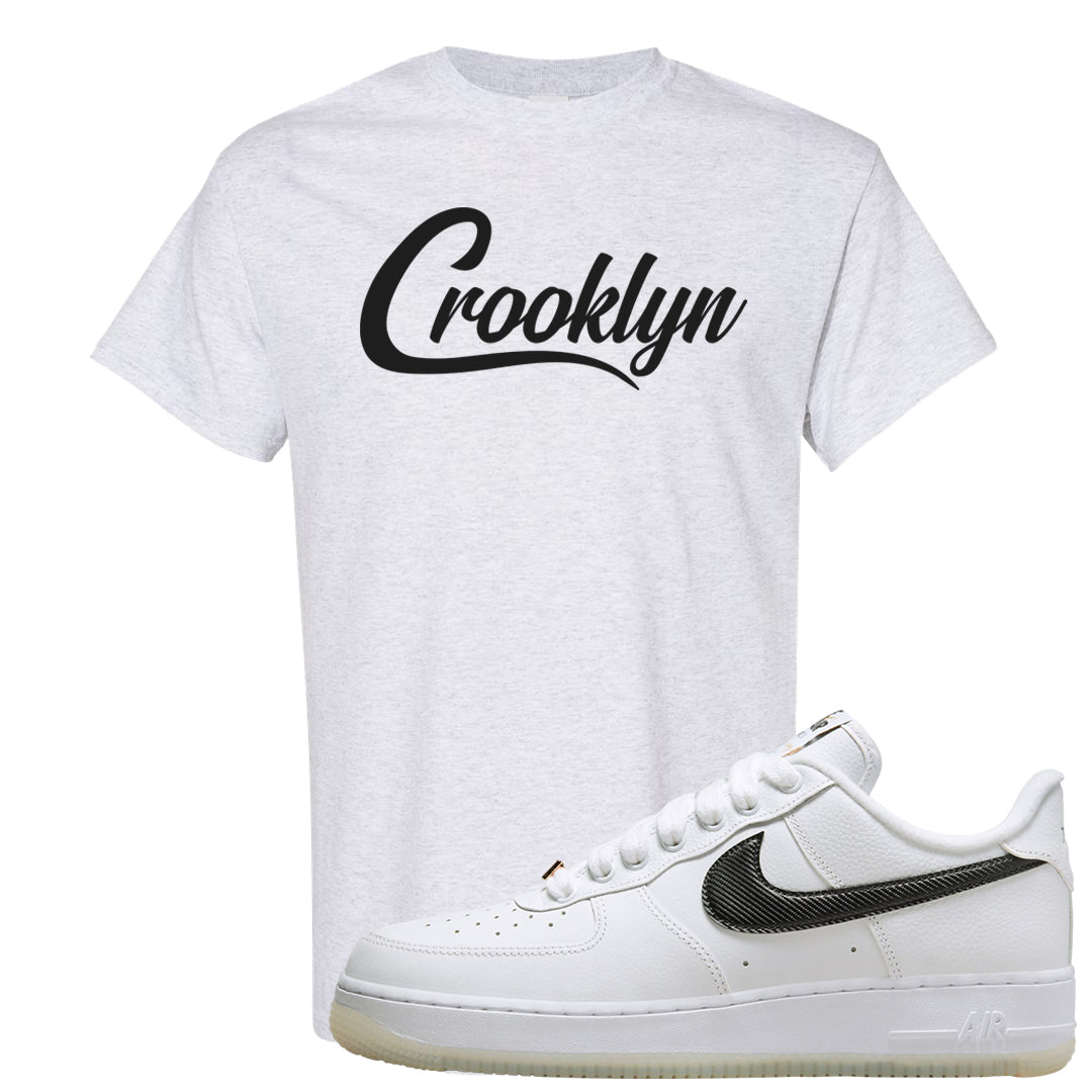 Bronx Origins Low AF 1s T Shirt | Crooklyn, Ash