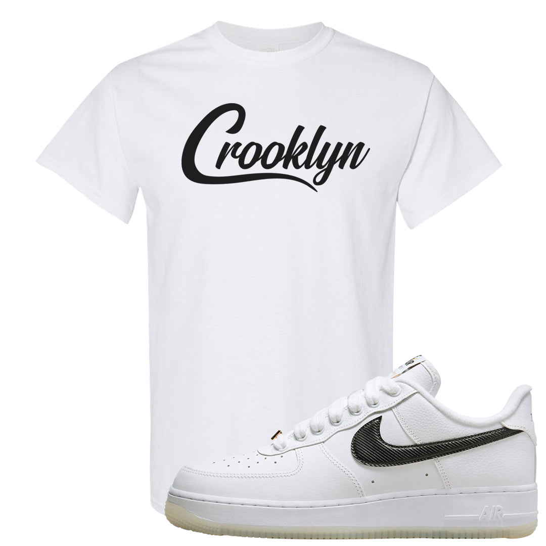 Bronx Origins Low AF 1s T Shirt | Crooklyn, White