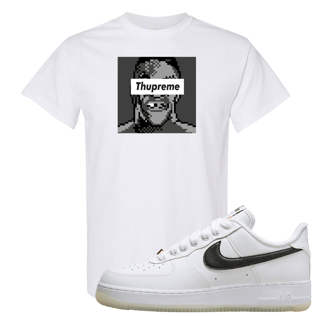 Bronx Origins Low AF 1s T Shirt | Thupreme, White
