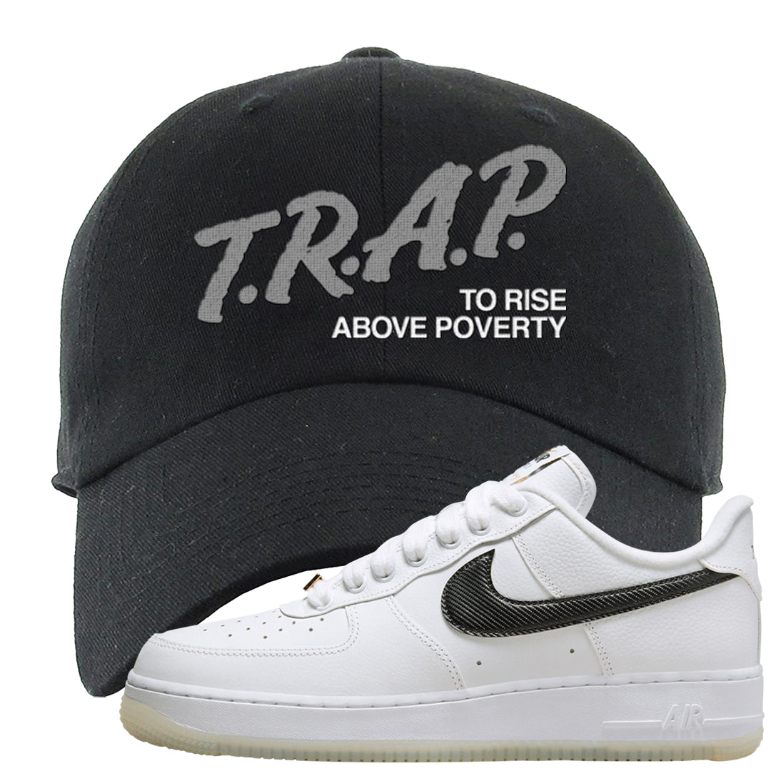 Bronx Origins Low AF 1s Dad Hat | Trap To Rise Above Poverty, Black